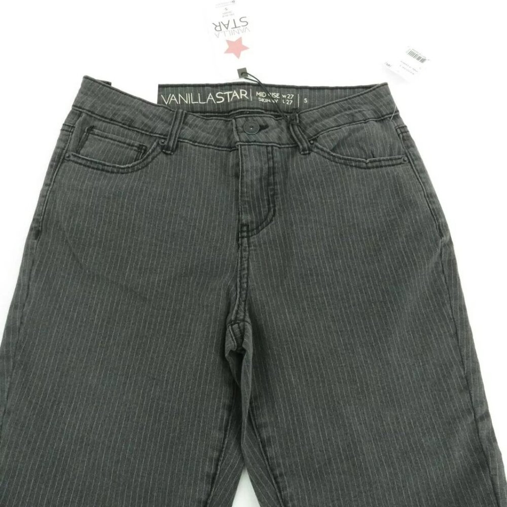 Vanilla Star Women's Mid Rise Skinny Jeans Size 5 NWT - Picture 6 of 7